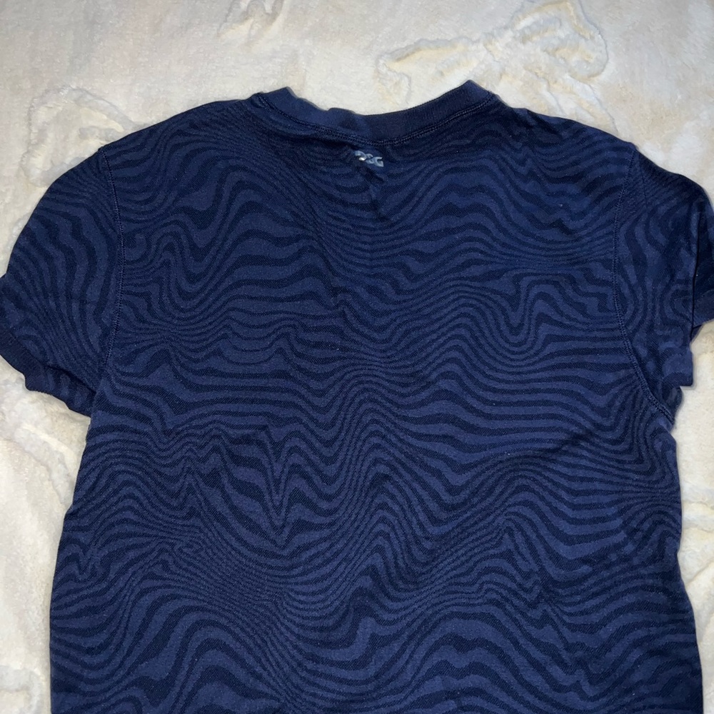 DSG patterned workout top